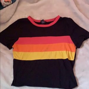 use to be a dress but i cut it into a cute crop :)